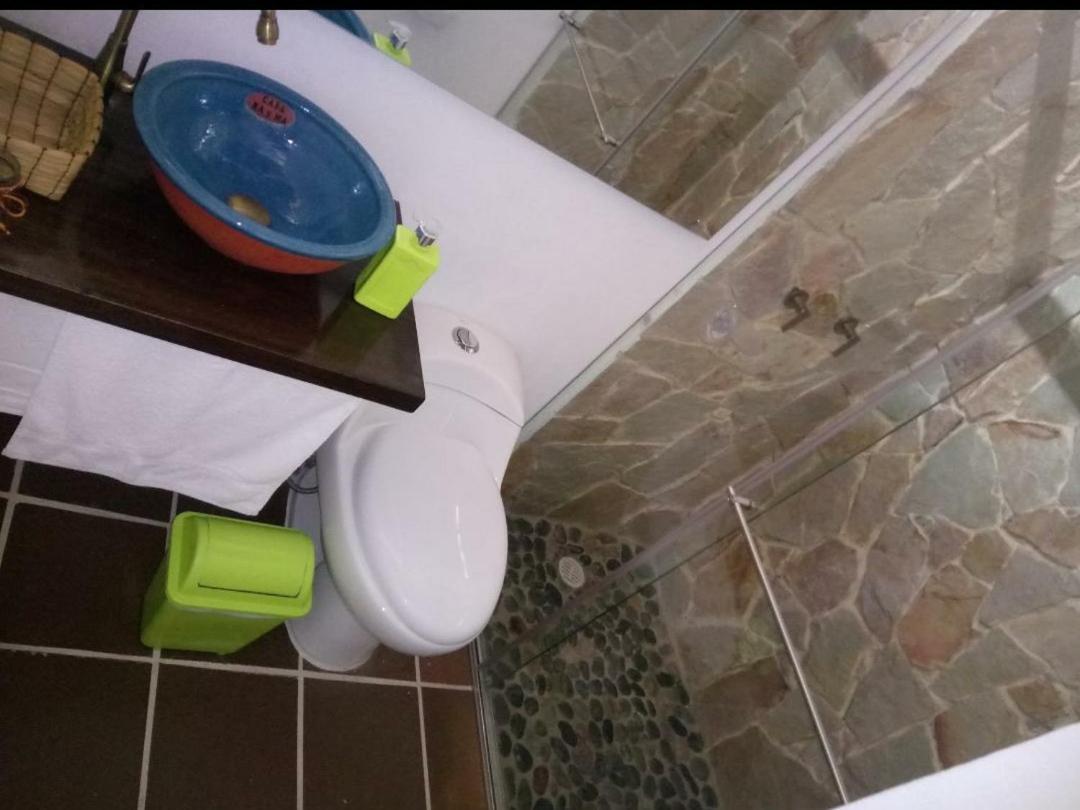 Casa Rayma Hotel Contratacion Kültér fotó